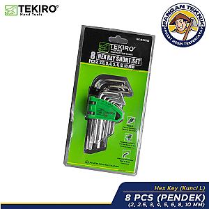 Hex Key - 8 PCS Short