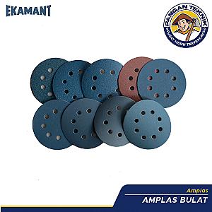 Amplas Bulat Velcro - 5" GRIT 60-400