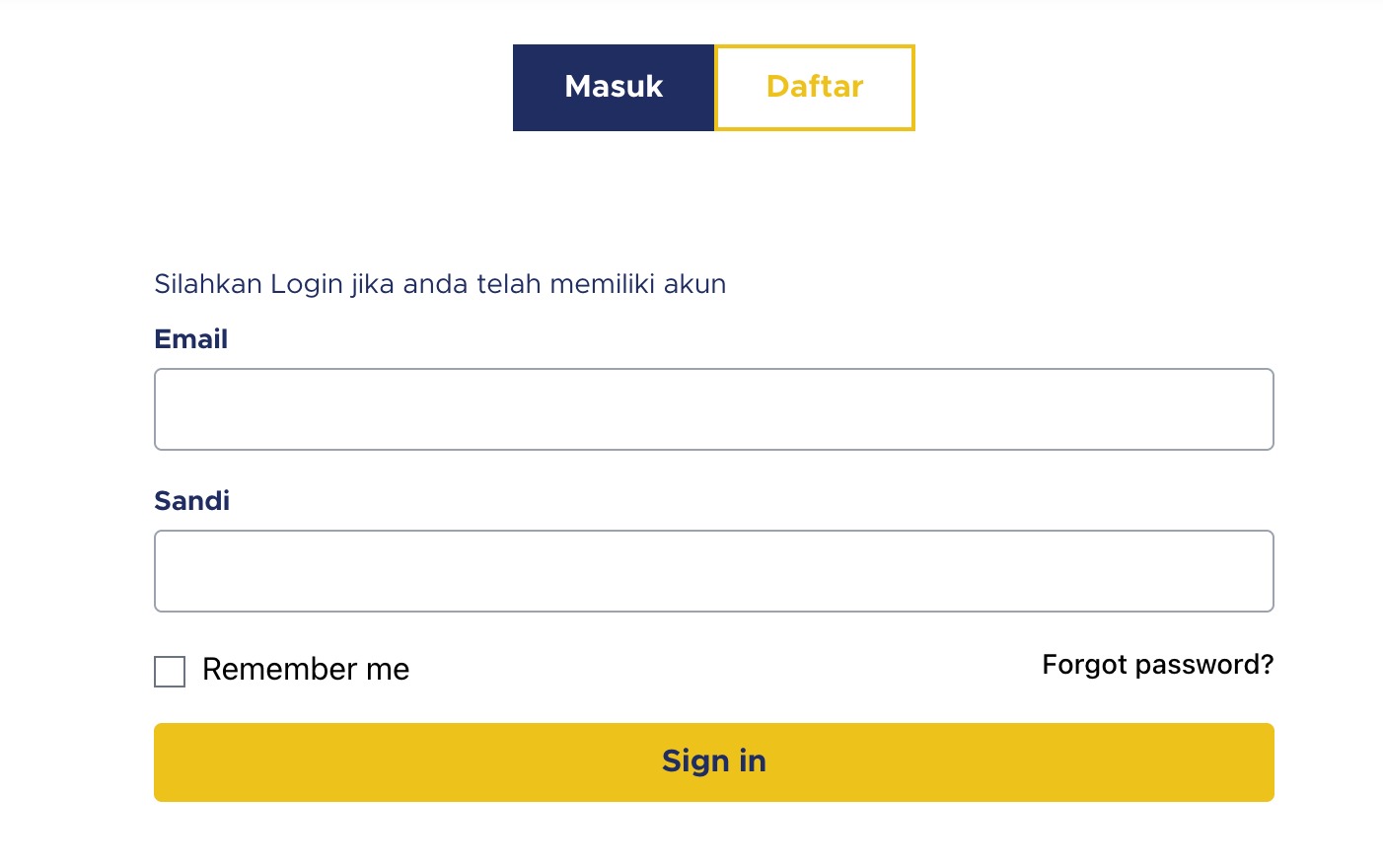 login