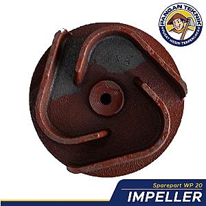 Sparepart WP 20 - Impeller 20 MM 3 Daun